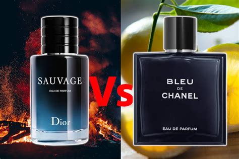 sauvage dior bleu de chanel|dior vs chanel perfume.